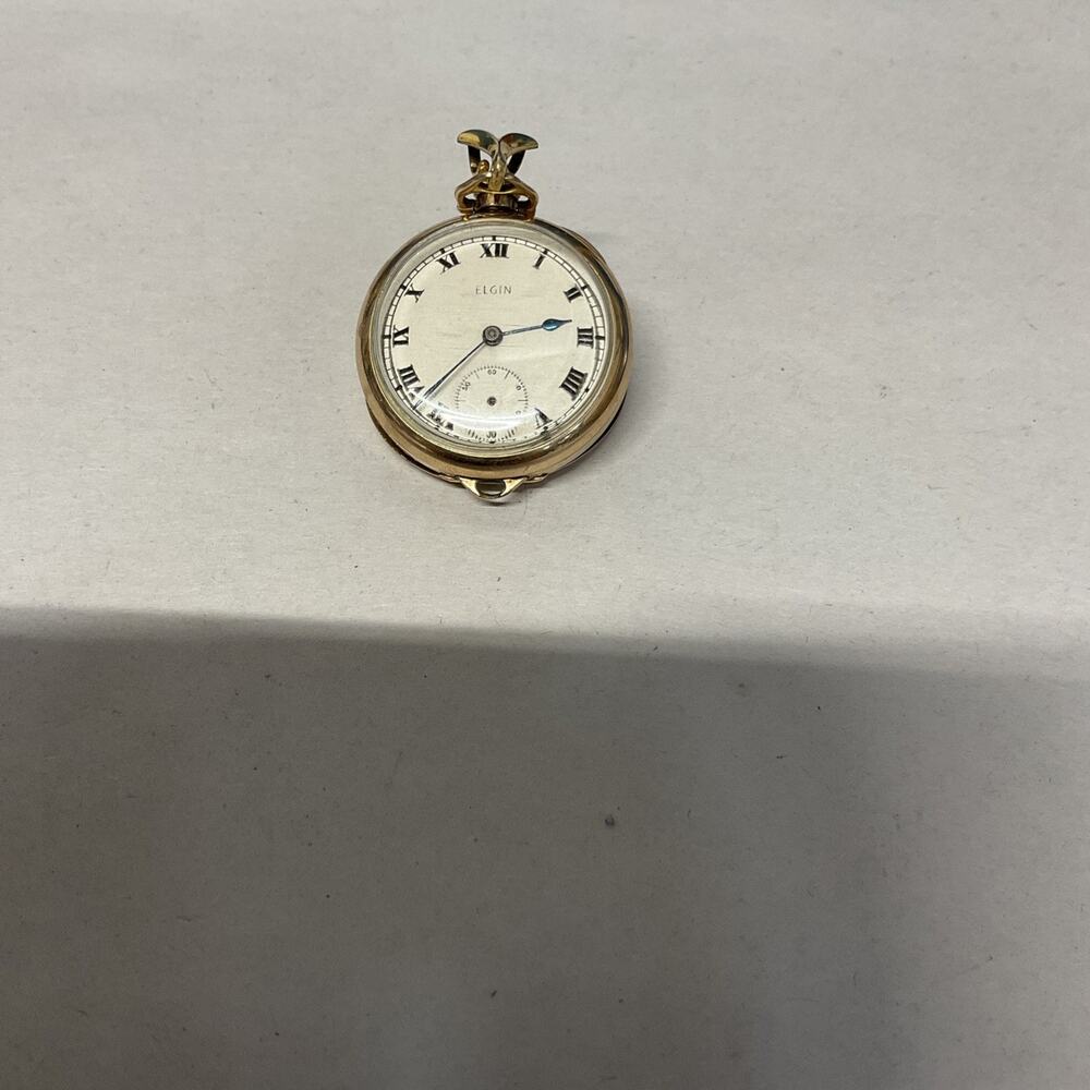 Vintage Elgin manual Wind Masconic Pocket Watch